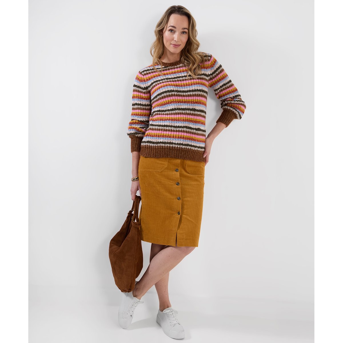 Pull Rayé Annabelle rose, JOE BROWNS