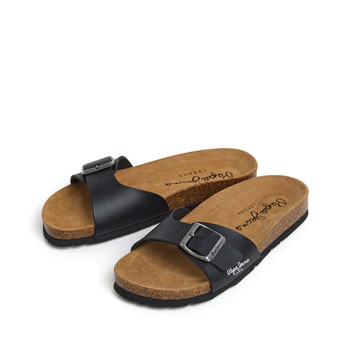 Sandales À Boucle noir, PEPE JEANS
