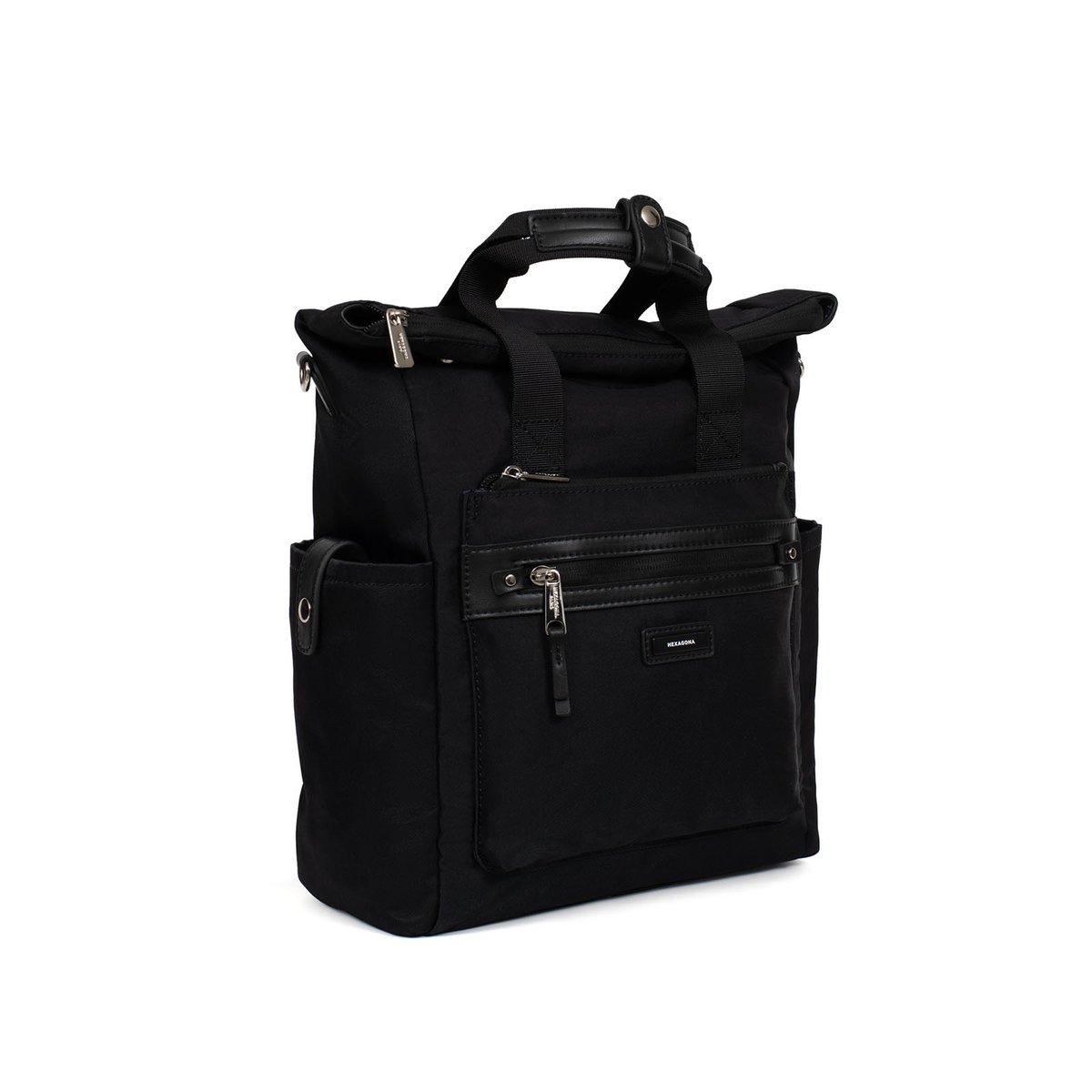 Sac transformable YONA noir, HEXAGONA