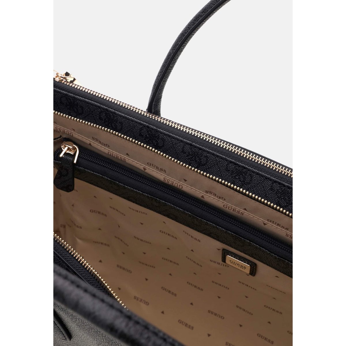 Sac Tote Logo Marissa gris, GUESS