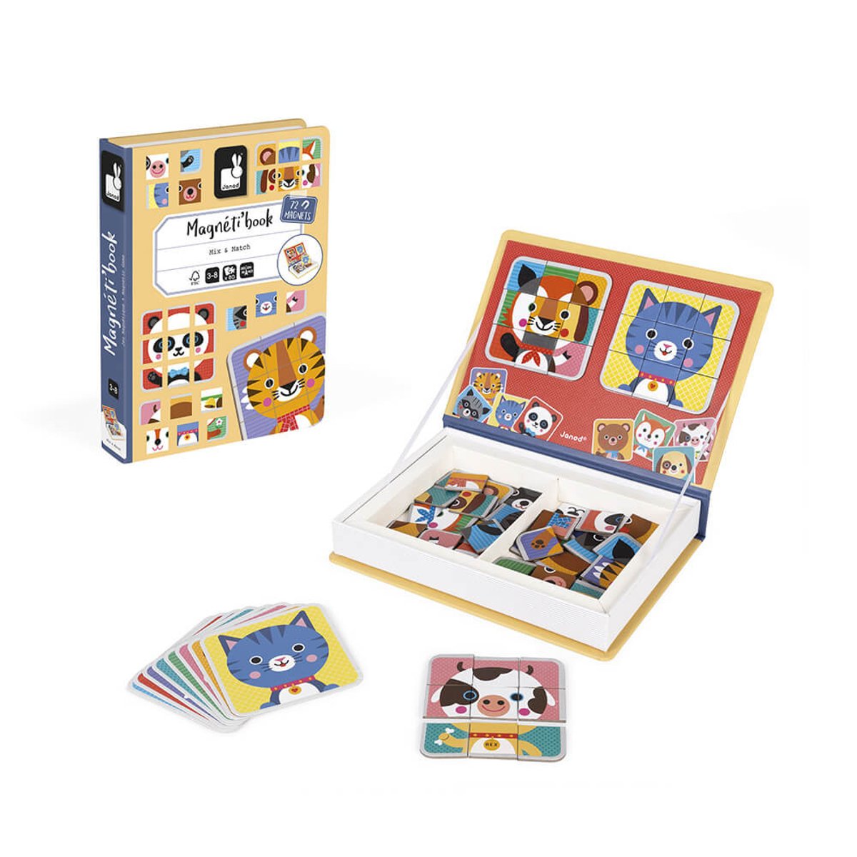 Magneti'book Mix & Match orange, JANOD
