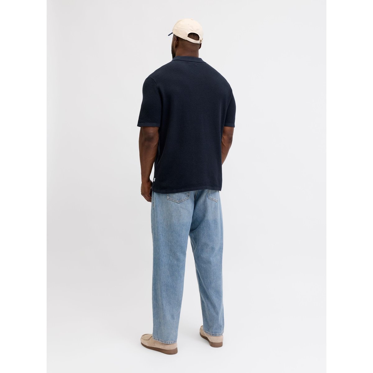 Polo Tricoté navy blazer, JACK & JONES