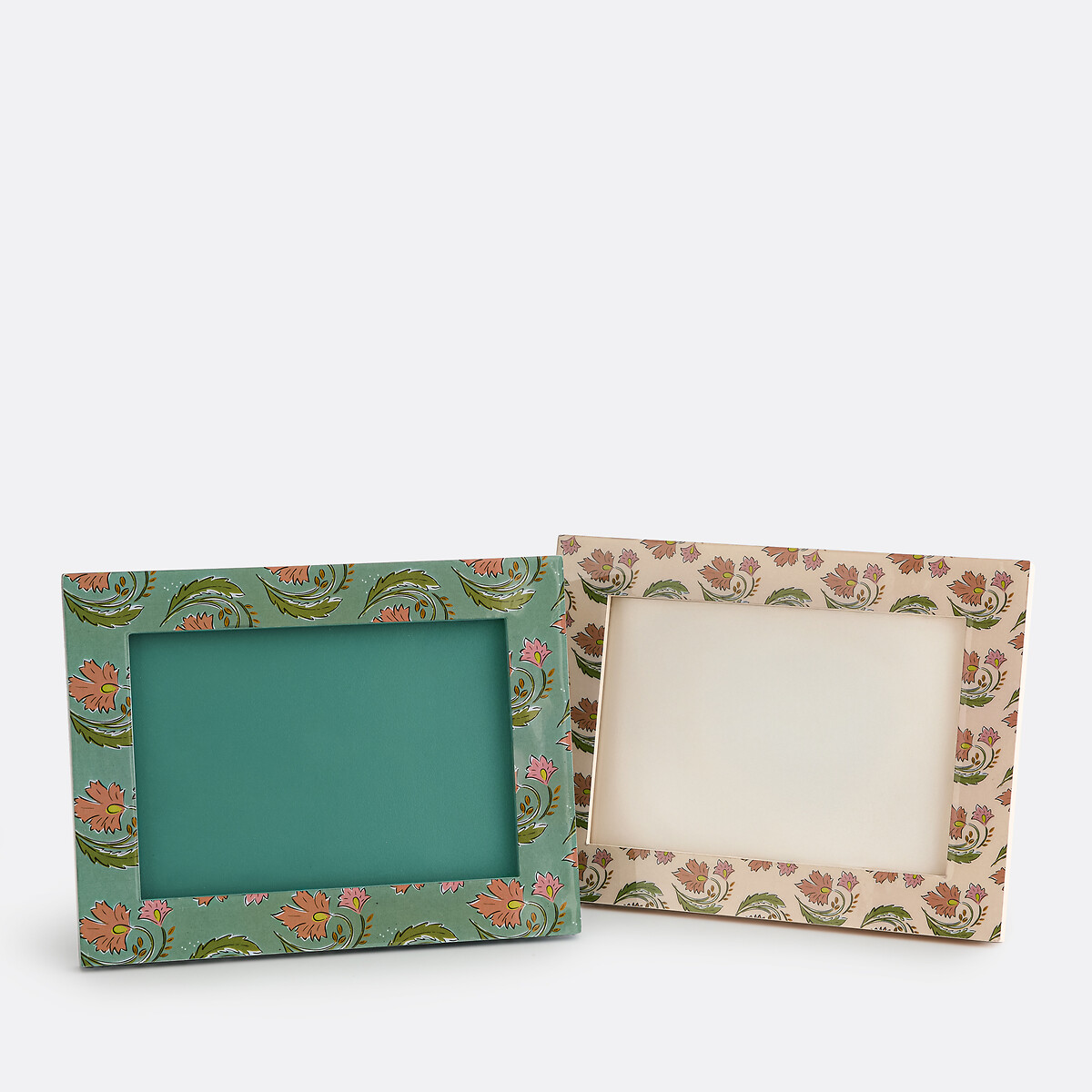 Lean Zebra Print Photo Frame, 16.5 X 21.5cm blue, LA REDOUTE INTERIEURS