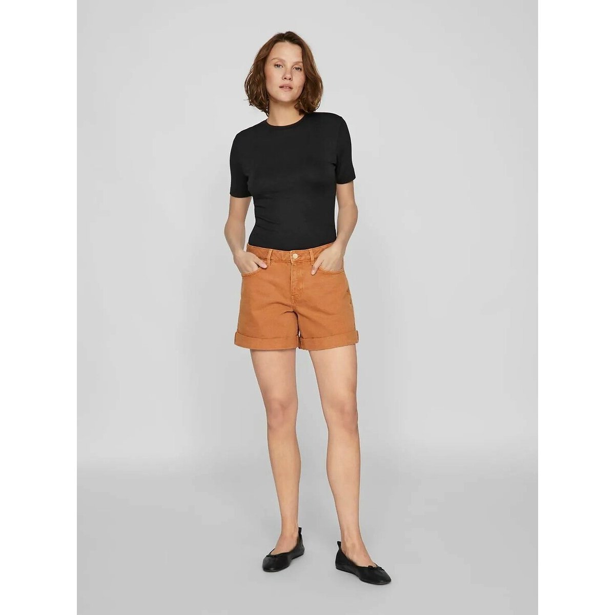 T-shirt manches courtes noir, VILA