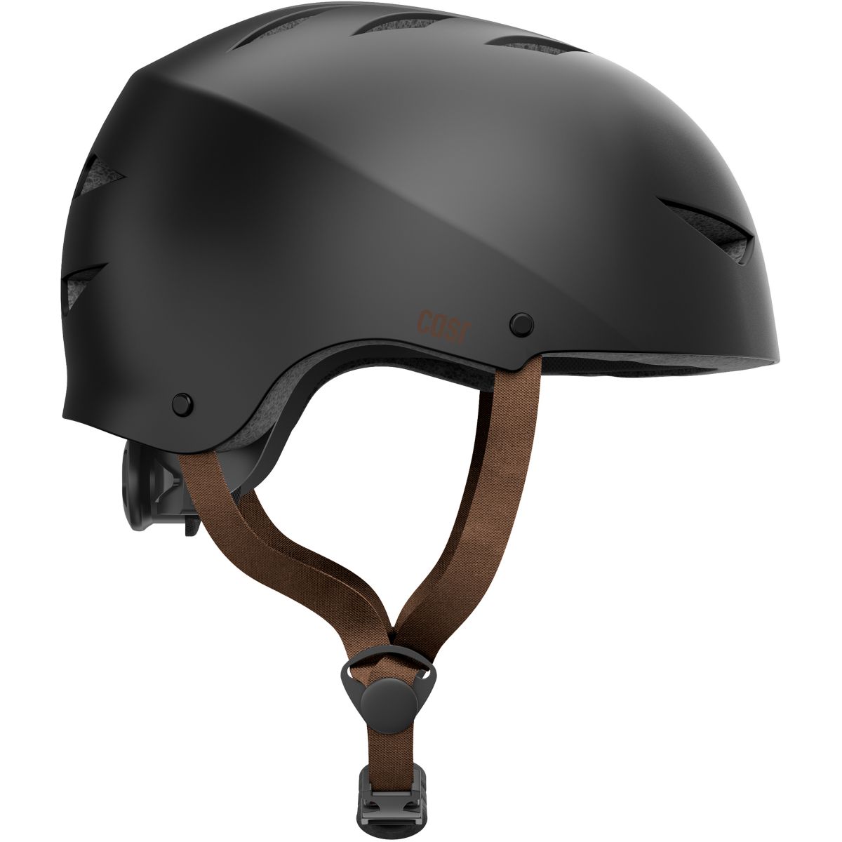 Casque trottinette Classico noir et marron taille M noir, CASR