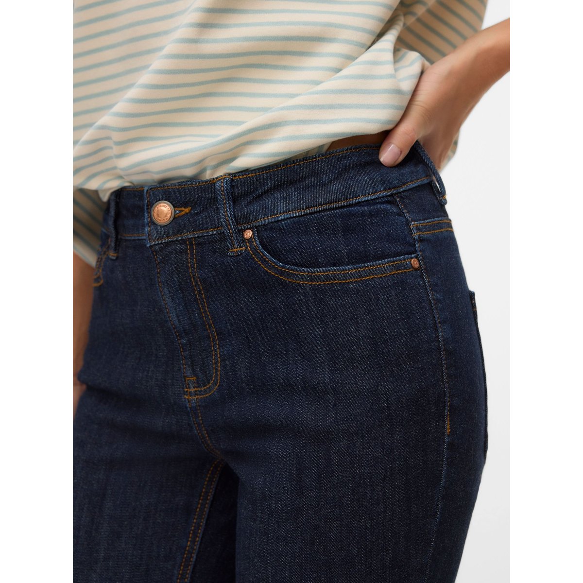 Jean Skinny dark blue denim 1, VERO MODA
