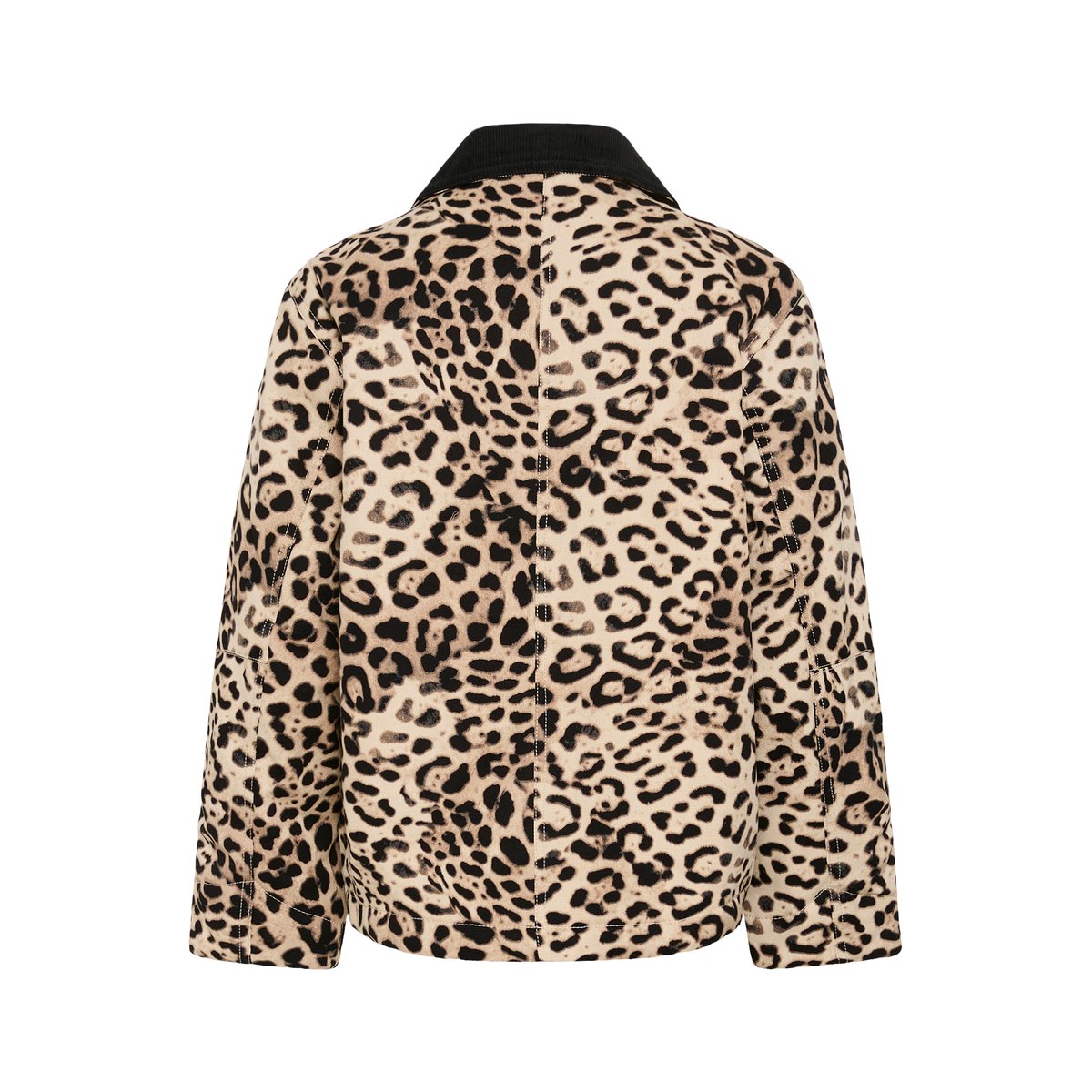 Veste d'extérieur beige oyster gray leopard, SOAKED IN LUXURY