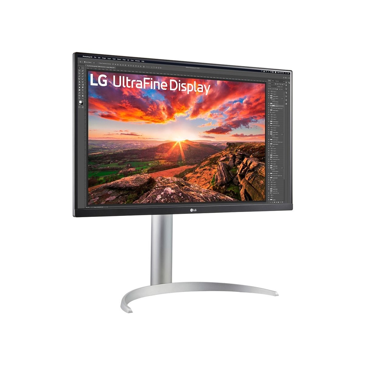 Ecran PC 4K 27UP850K-W UltraFine UHD 4K 27'' IPS HDR 400 USB-C 96W couleur unique, LG