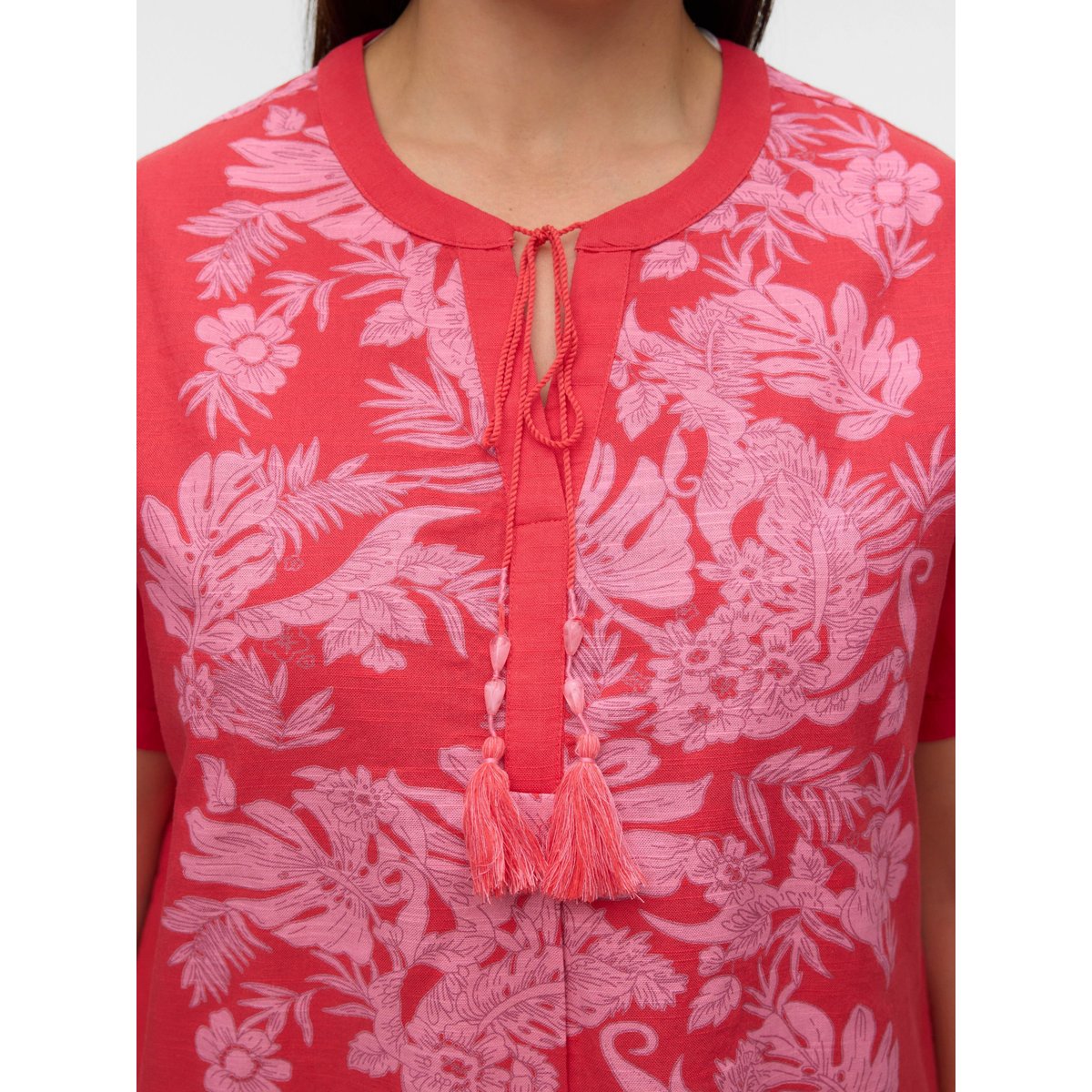 Blouse poinsettia, VERO MODA