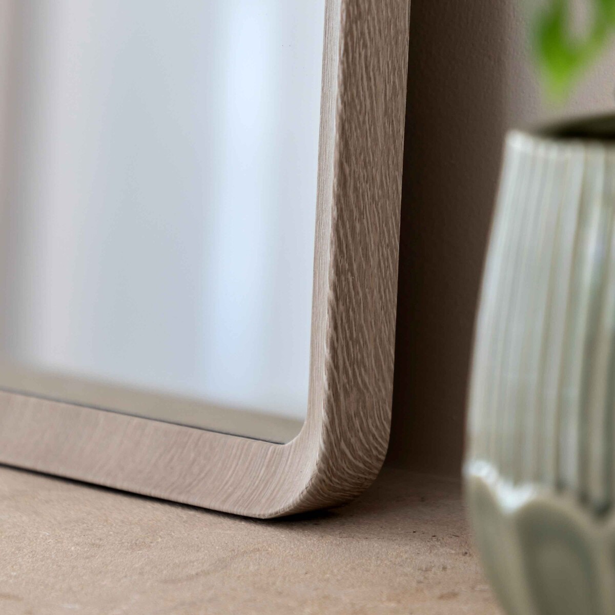 90x100cm Seldon Overmantle Mirror grey, ÉDITÉ