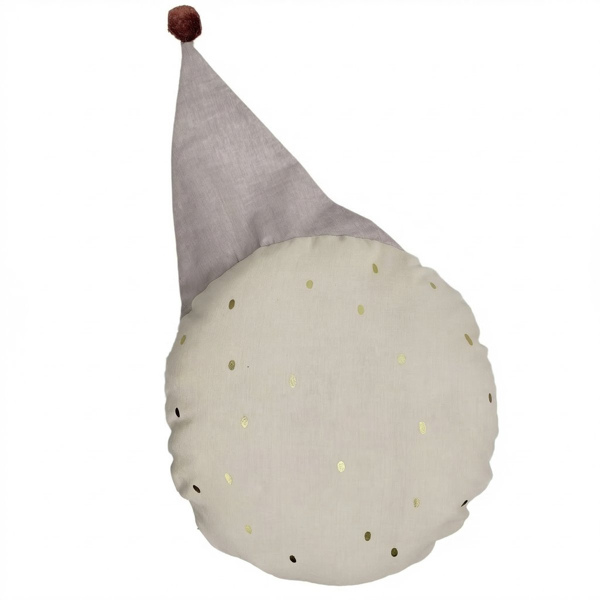Coussin enfant rond 40 cm Coton Celestine multicolore, EDEN