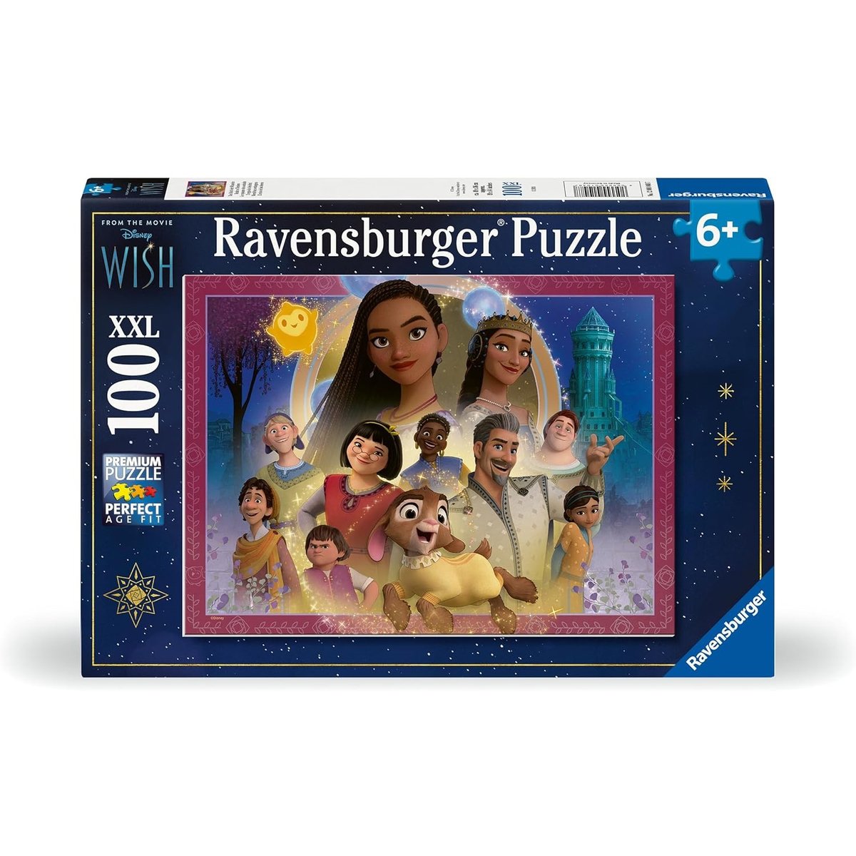 Puzzle Royaume des souhaits Wish 100 pcs XXL bleu, RAVENSBURGER