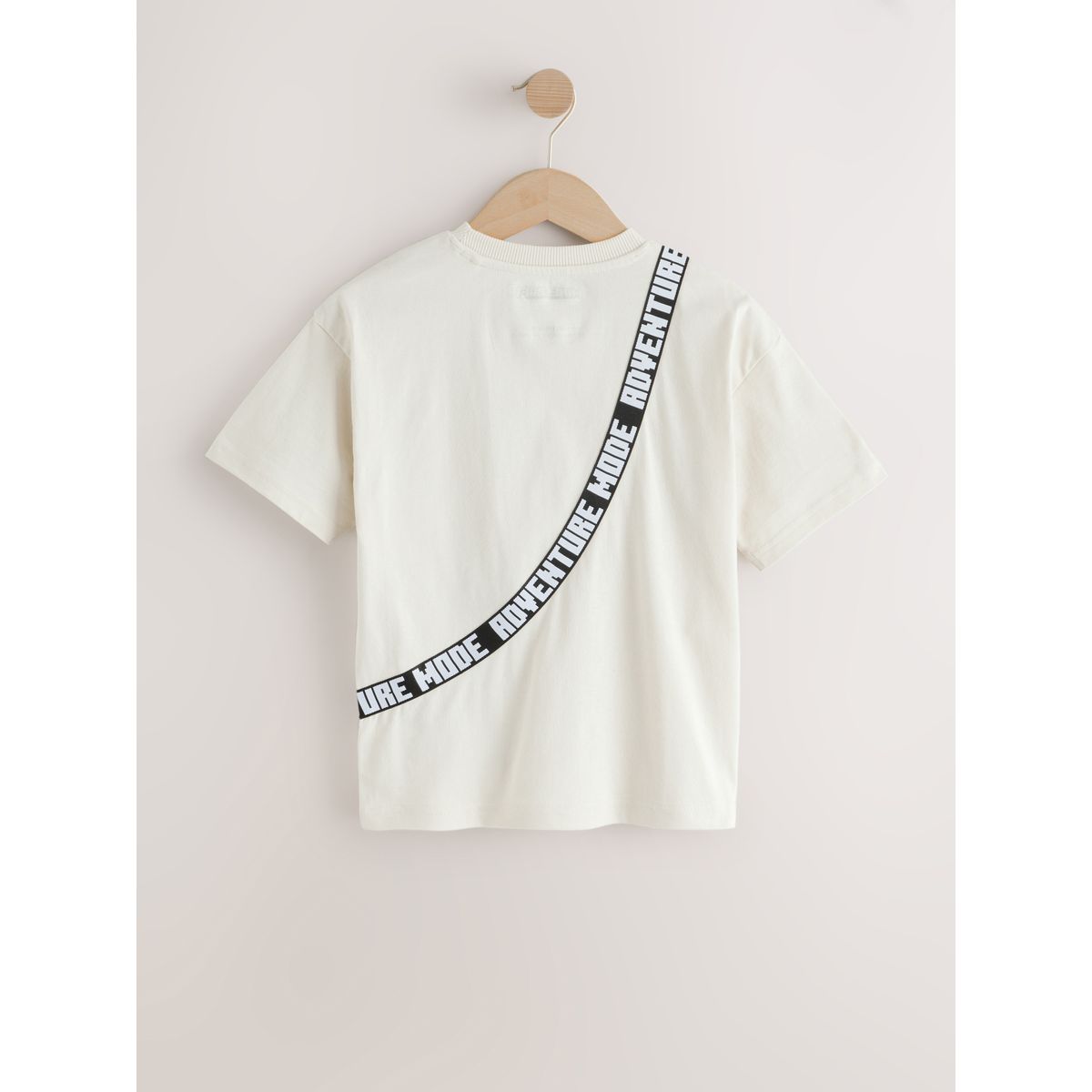 T-shirt sac minecraft grège, NEXT