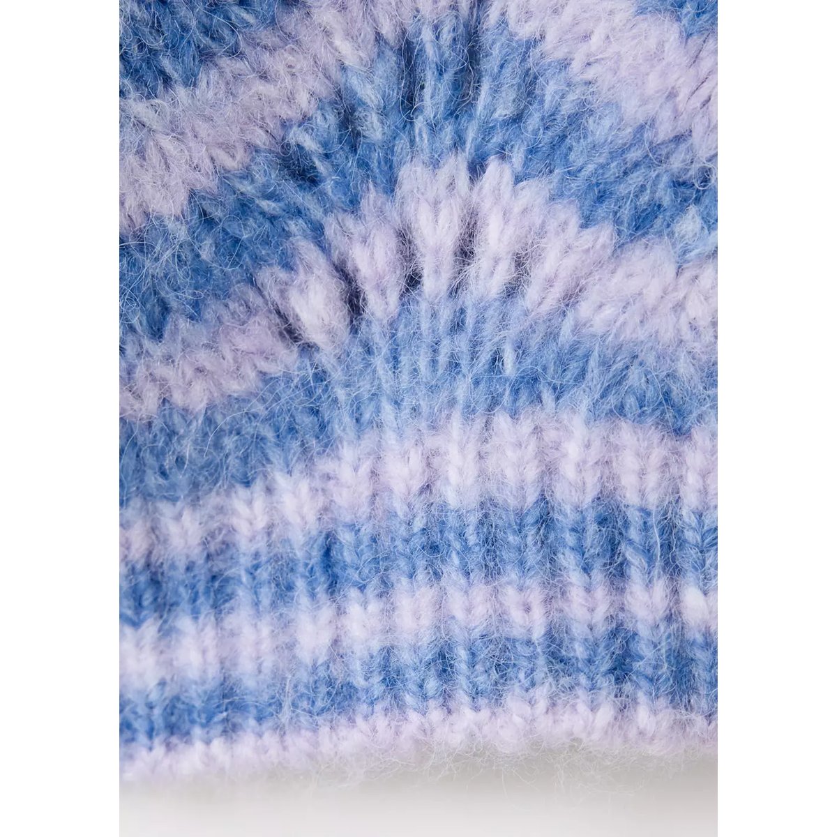 Cardigan en maille ajourée multicolore lilas, MANGO BABY
