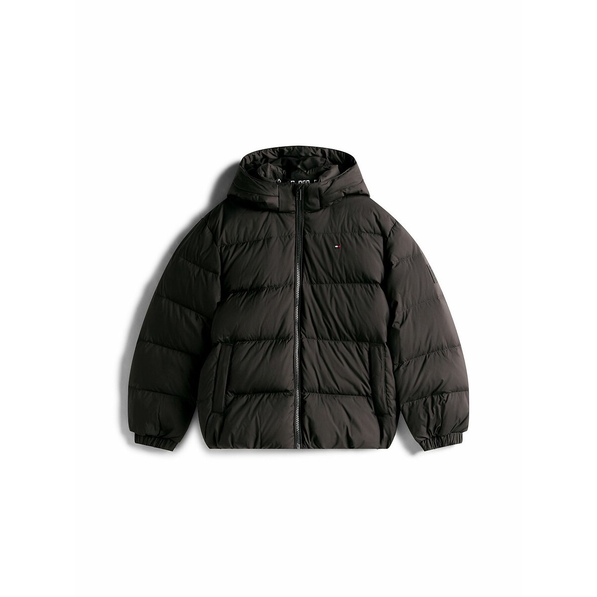 Hooded Padded Jacket black, TOMMY HILFIGER