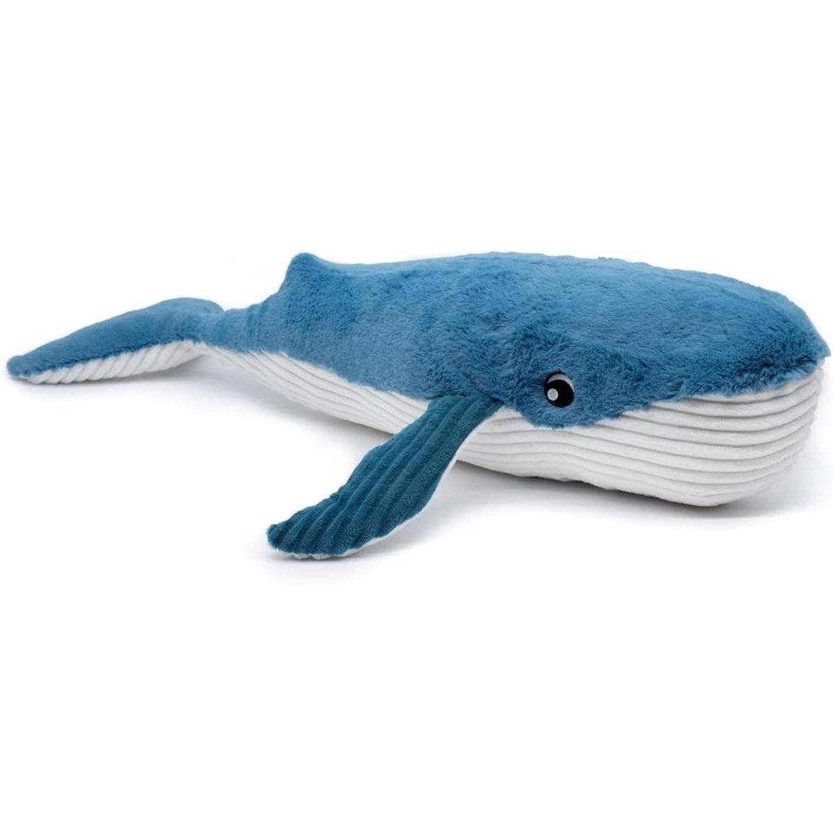 Peluche Gravillou baleine maman et bébé bleu, blanc, LES DEGLINGOS