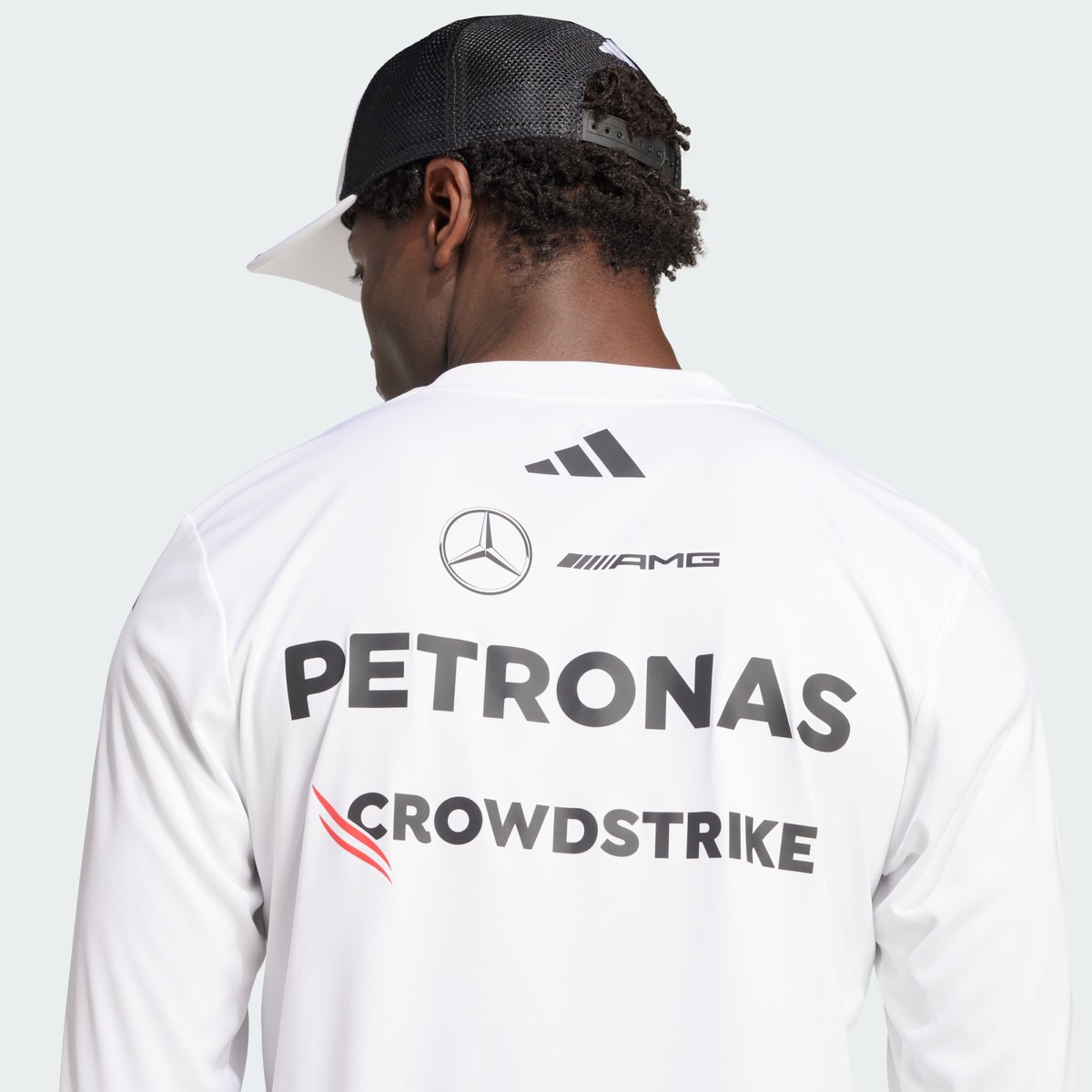 Maillot Pilote Mercedes - Amg Petronas Formula One Team Maillot Pilote Mercedes - Amg Petronas Formula One Team white / black, adidas Performance