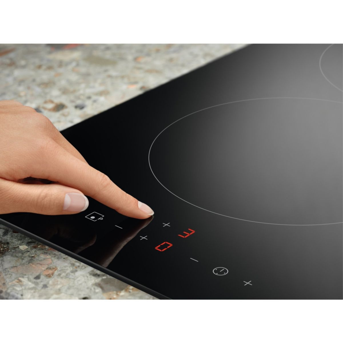 Domino induction LIT30230C -Domino 2 foyers 30cm couleur unique, ELECTROLUX