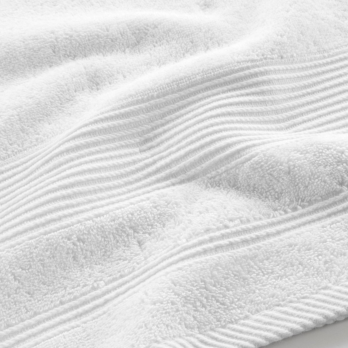 Serviette de Toilette en Coton Tendresse blanc, EDEN