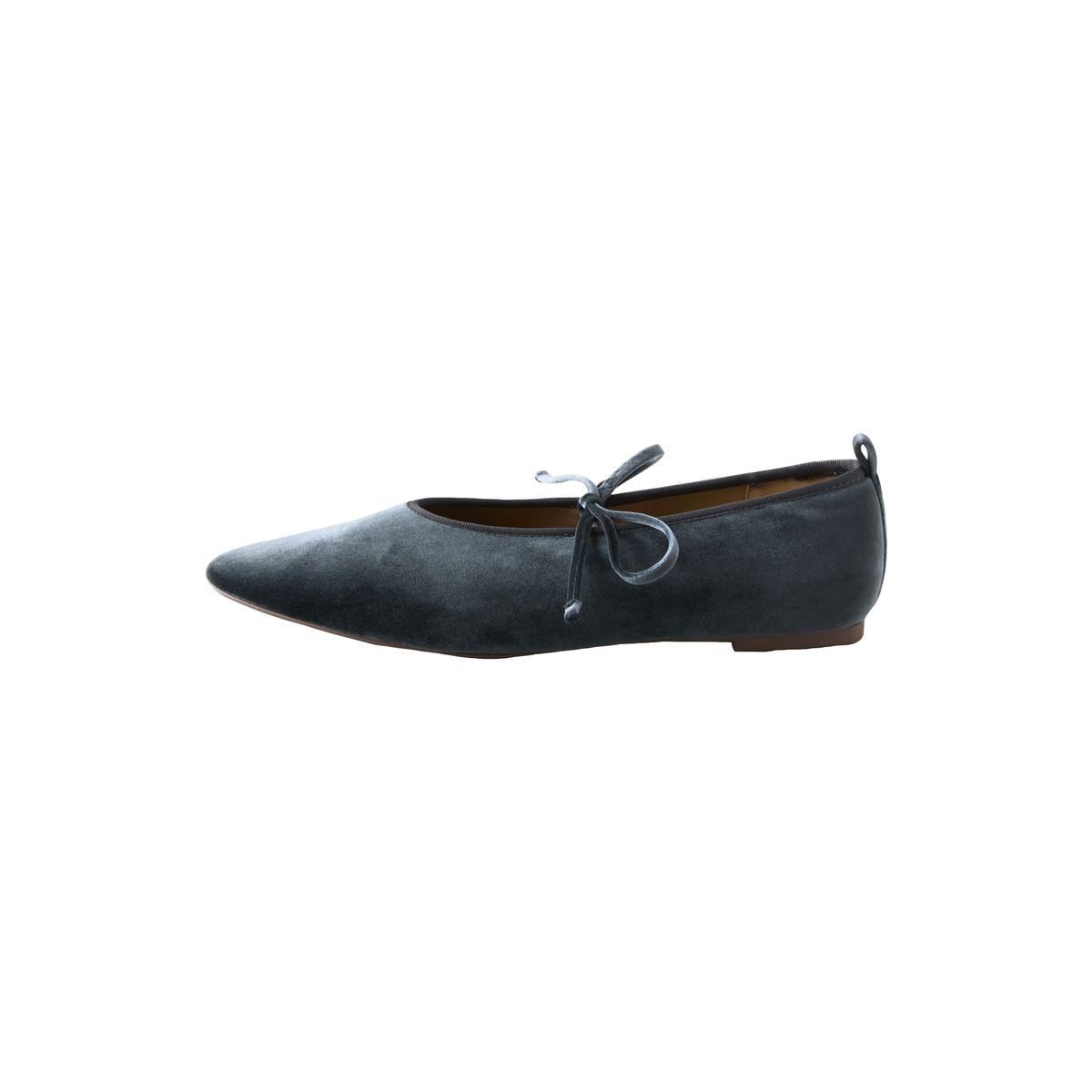 Babies en velours à nouer forever comfort® gris, NEXT