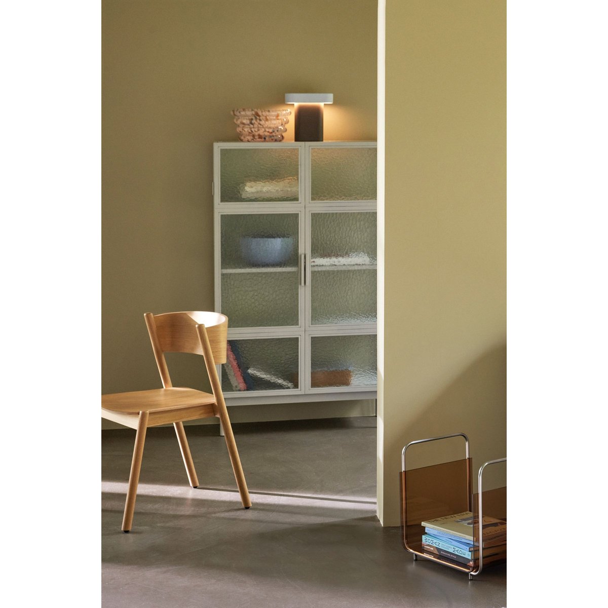 Bol en verre BLAZE multicouleur, HUBSCH