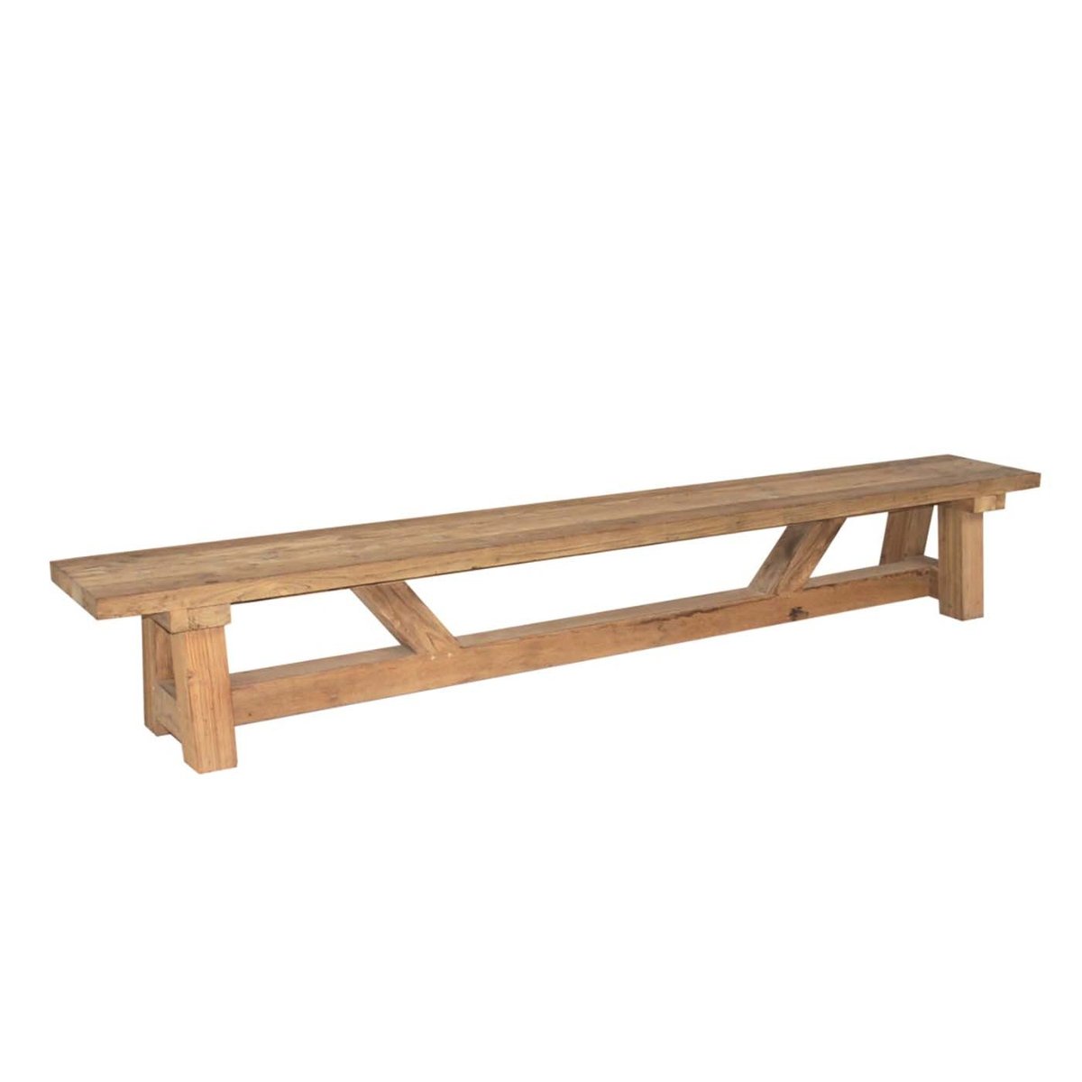 Banc de jardin en teck, COTTAGE bois clair, GESCOVA