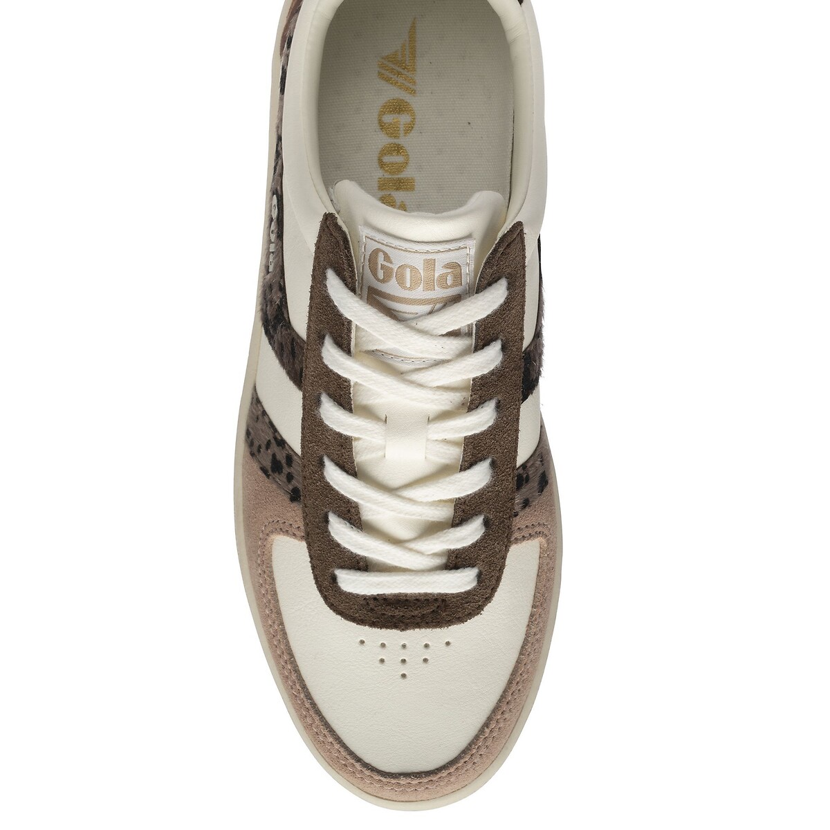 Zapatillas GRANDSLAM SAFARI QUADRANT blanco/leopardo, GOLA