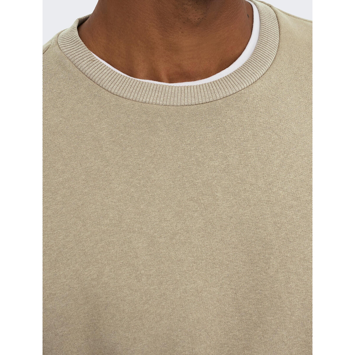 Ceres Life Sweatshirt with Crew Neck grey-beige, ONLY & SONS