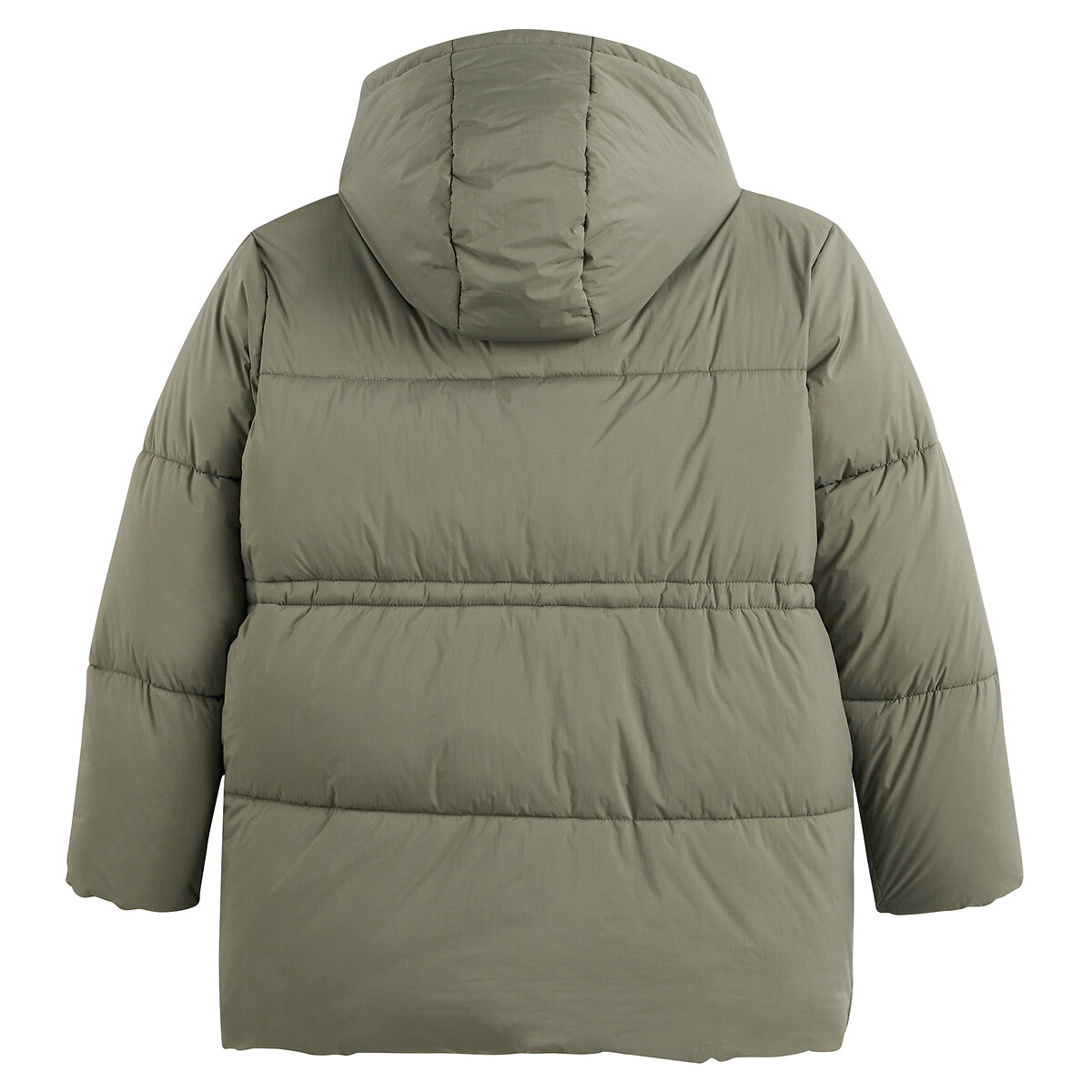 Doudoune chaude à capuche kaki, LA REDOUTE COLLECTIONS