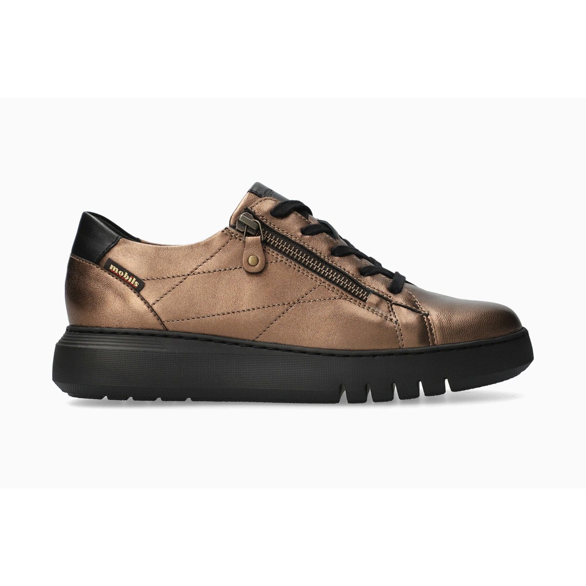 Baskets en cuir TAMYA marron 5143, MEPHISTO