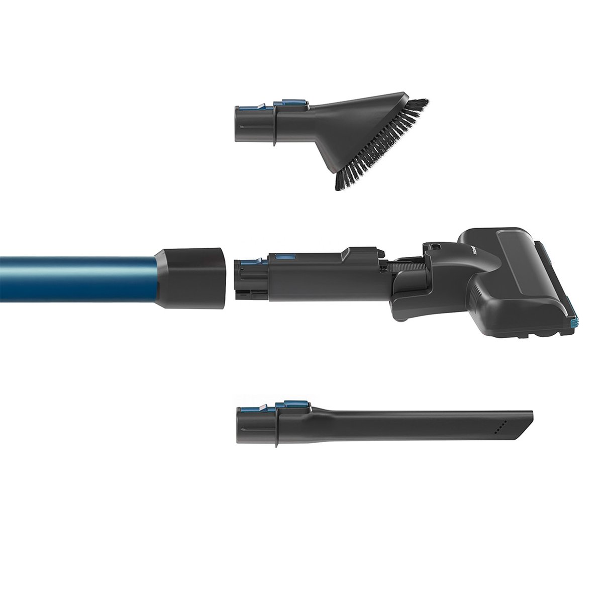 Aspirateur balai 2 en 1 sans fil PowerClean - UP610 bleu, H.KOENIG