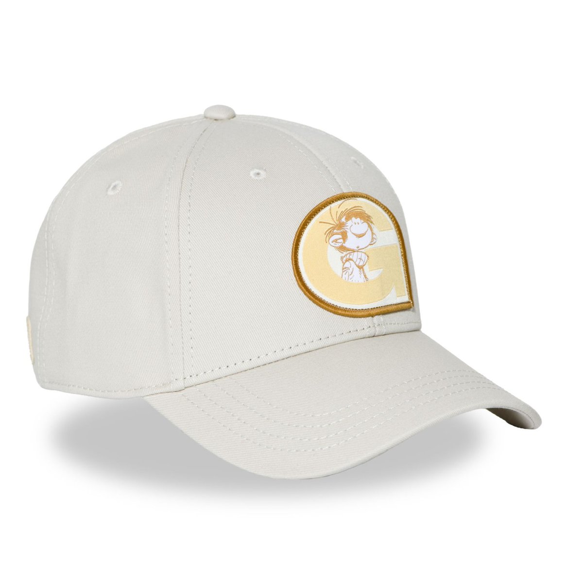 Casquette Gaston Lagaffe blanc/beige/orange, FREEGUN