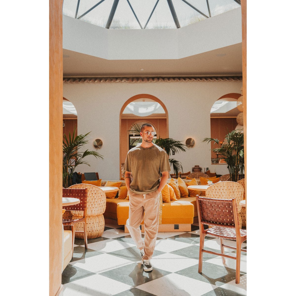 PANTALON LOOSE BOWERY beige, PULLIN