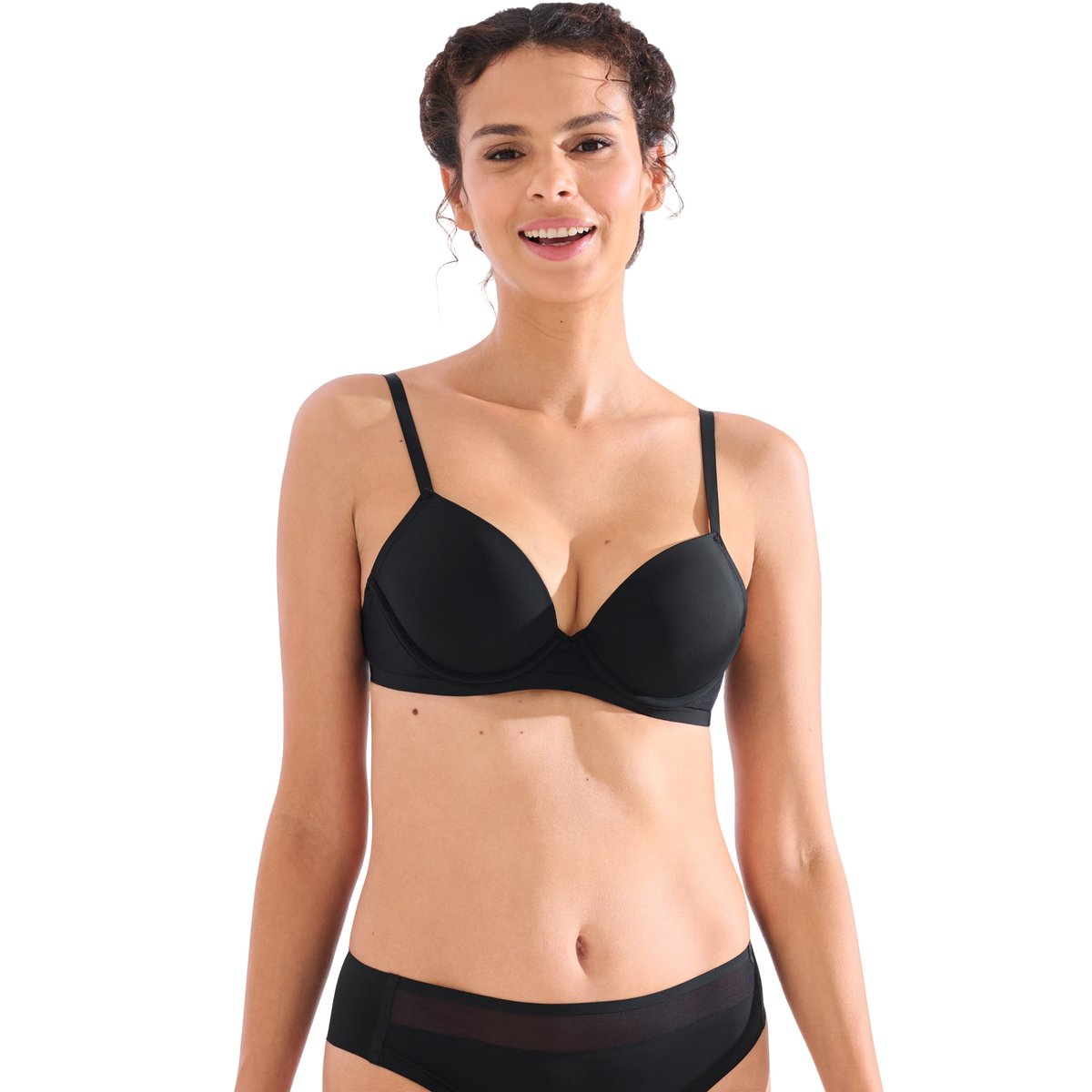 Soutien-gorge push-up PARIS noir, LISCA