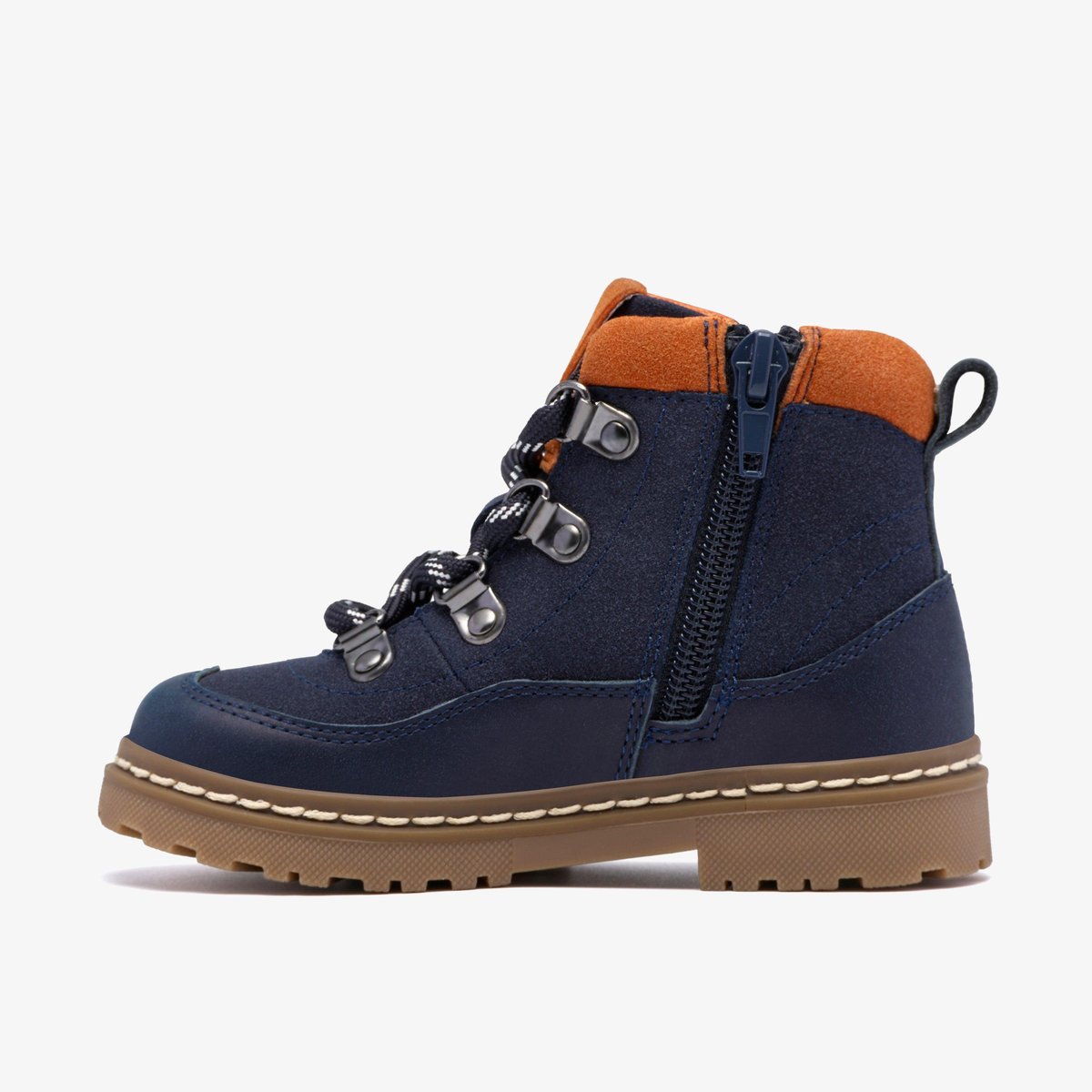 Boots Synthétique Coupe Large ADELAIDE TOP T bleu, CLARKS