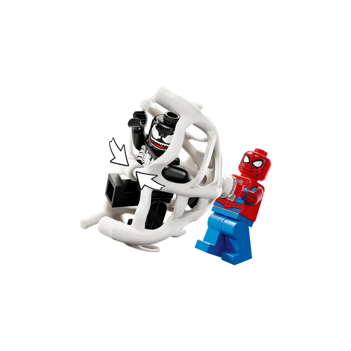 LEGO Marvel - Set Spider-Man et Venom : Course Poursuite Épique 76309 multicolor, LEGO