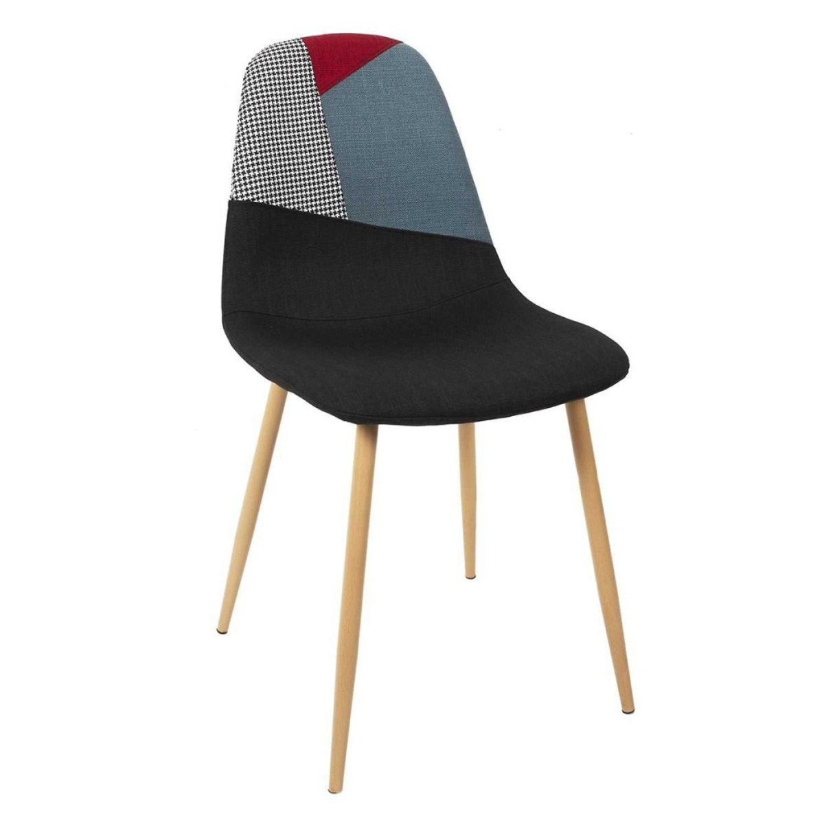 Chaise First Patchwork gris, DECORATIE