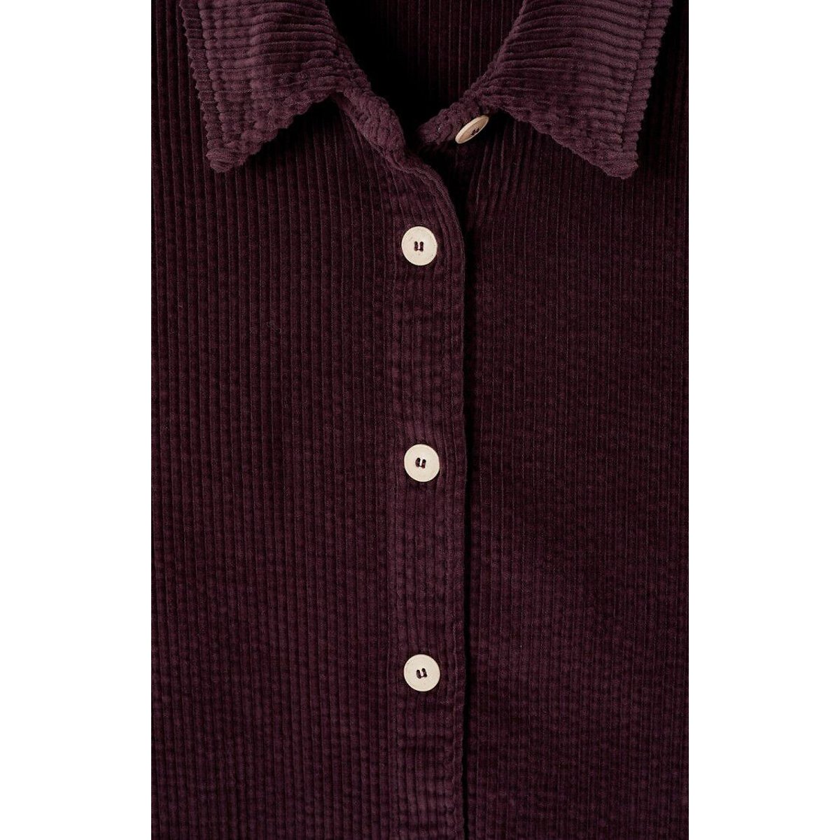 Camisa amplia de pana, PADOW caoba, AMERICAN VINTAGE
