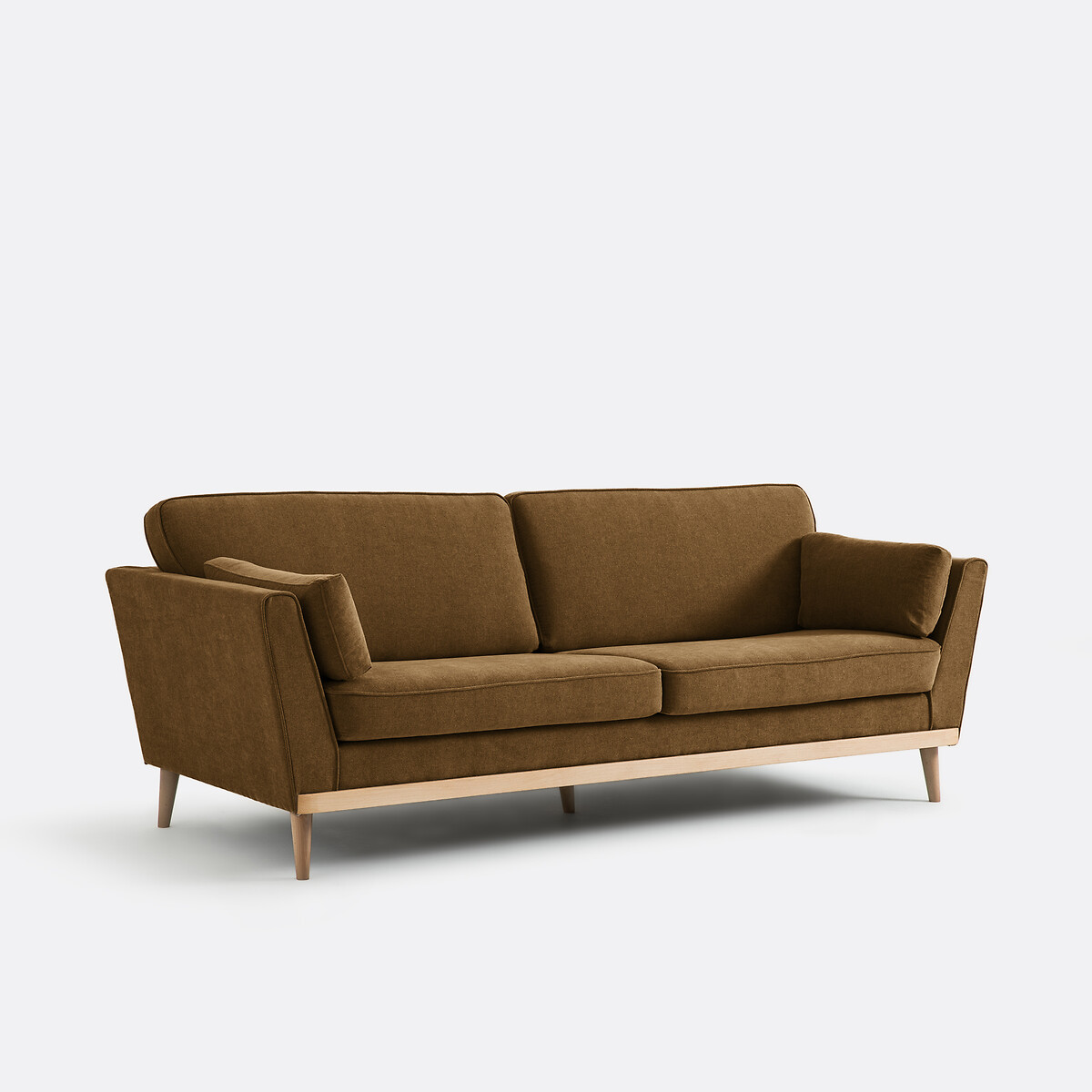 Canapé polyester chiné, 3 ou 4 places, Tasie bronze, LA REDOUTE INTERIEURS