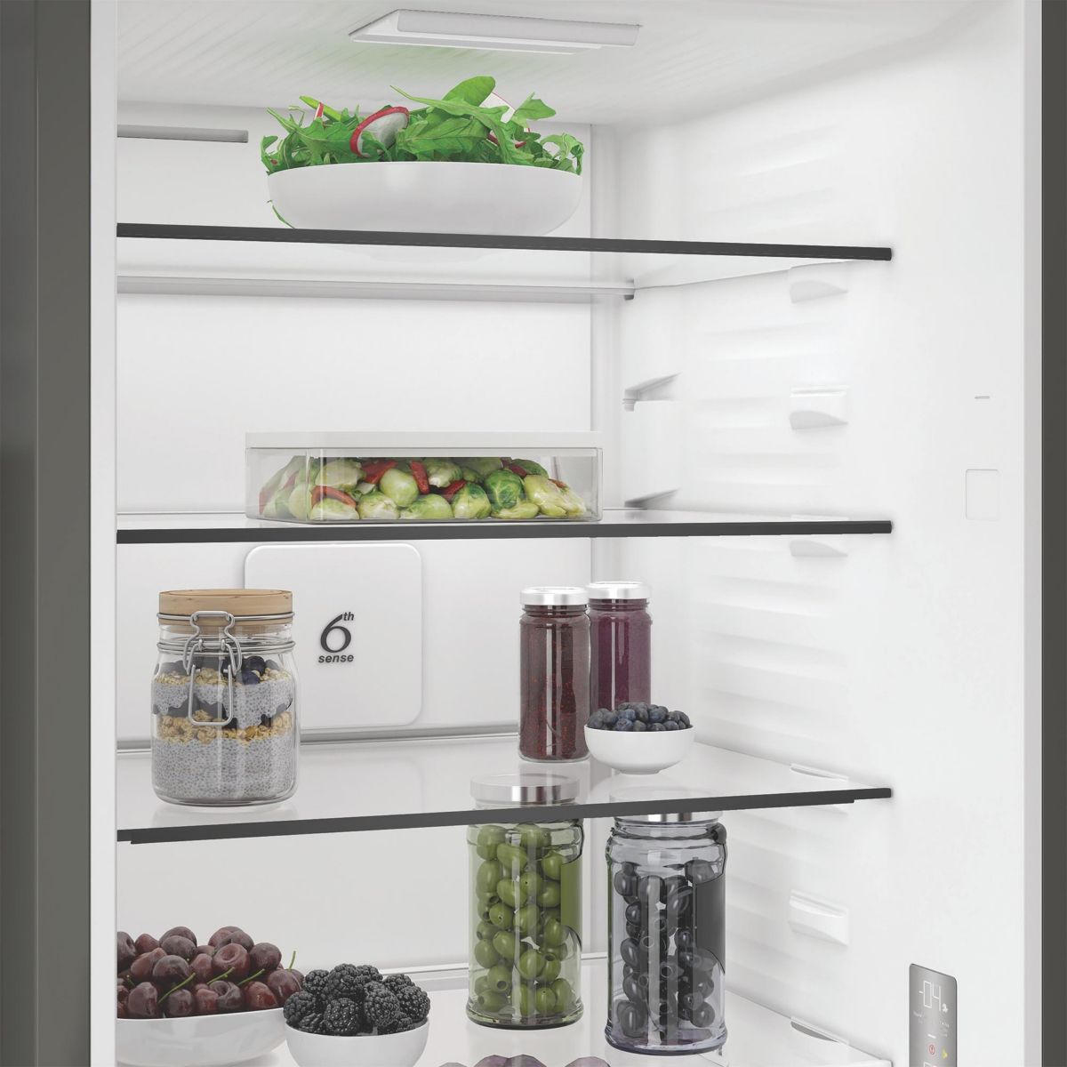 Réfrigérateur combiné WHK26413X6EE couleur unique, WHIRLPOOL