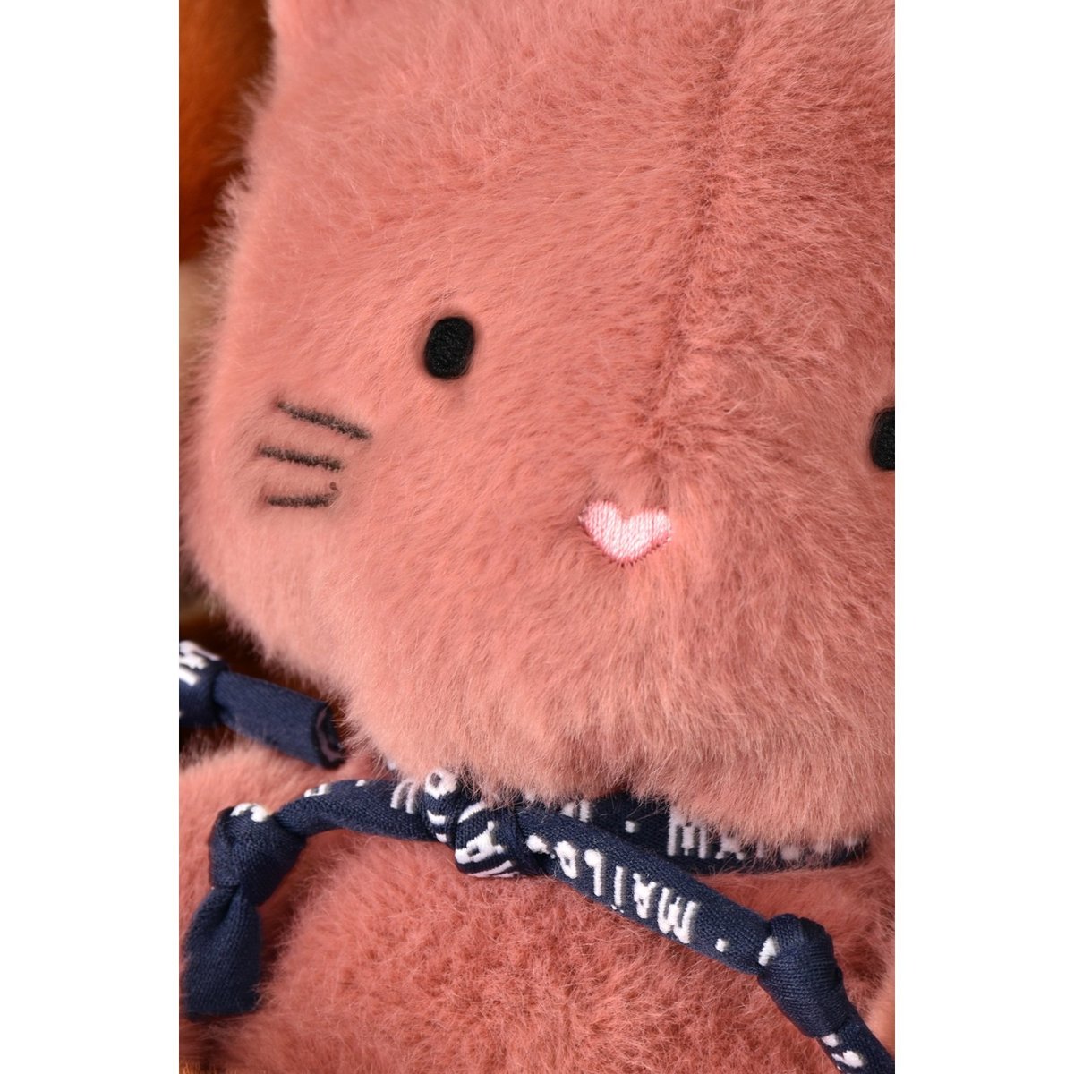 Peluche Chat MELOE 37 cm poudre de rose, MAILOU TRADITION