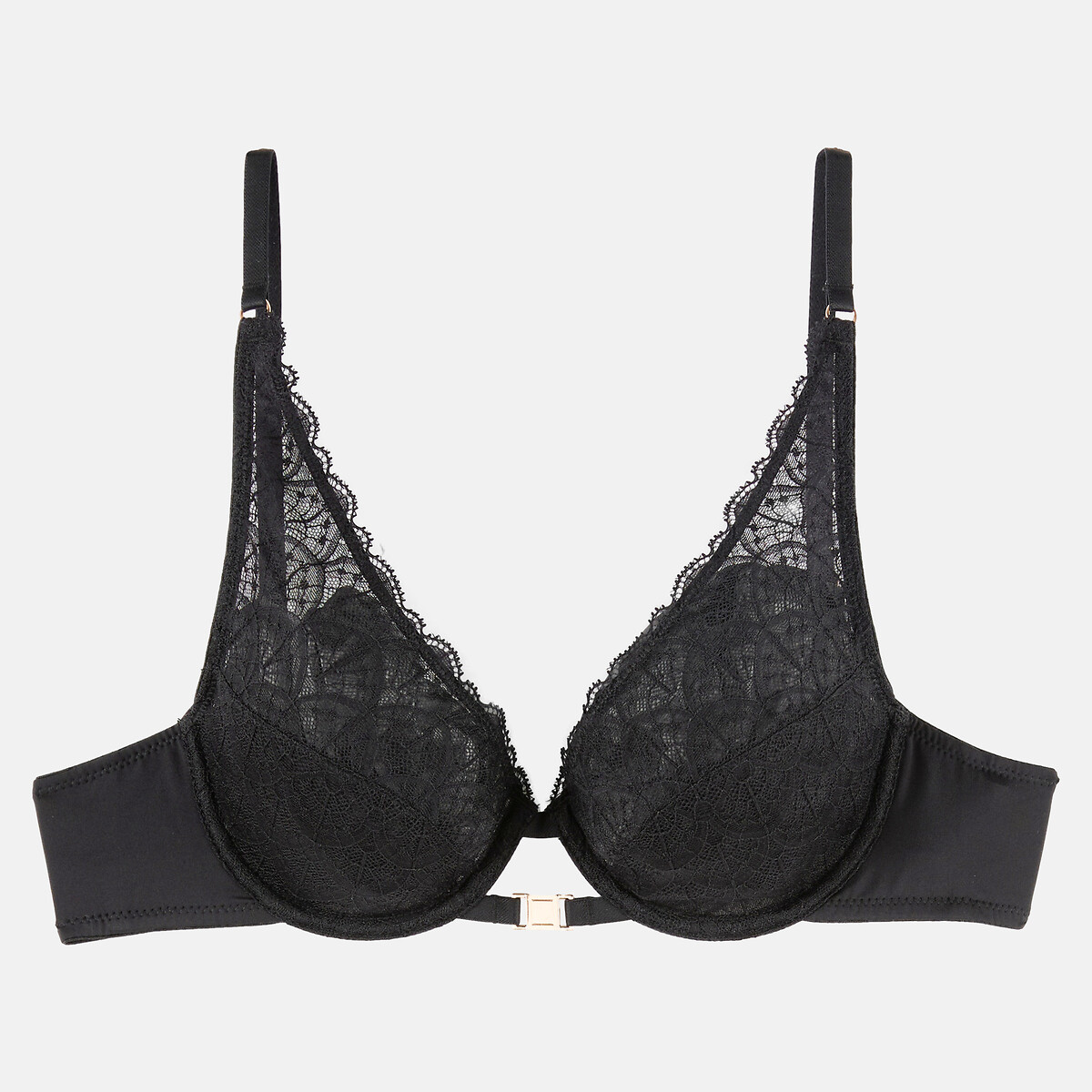 Foulard-BH, Spitze schwarz, LA REDOUTE COLLECTIONS