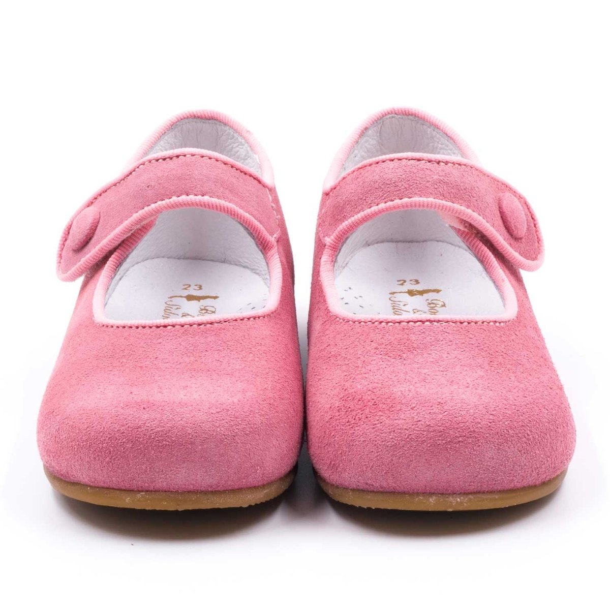 Boni Athénaïs - ballerine pour bébé fille rose, BONI&SIDONIE