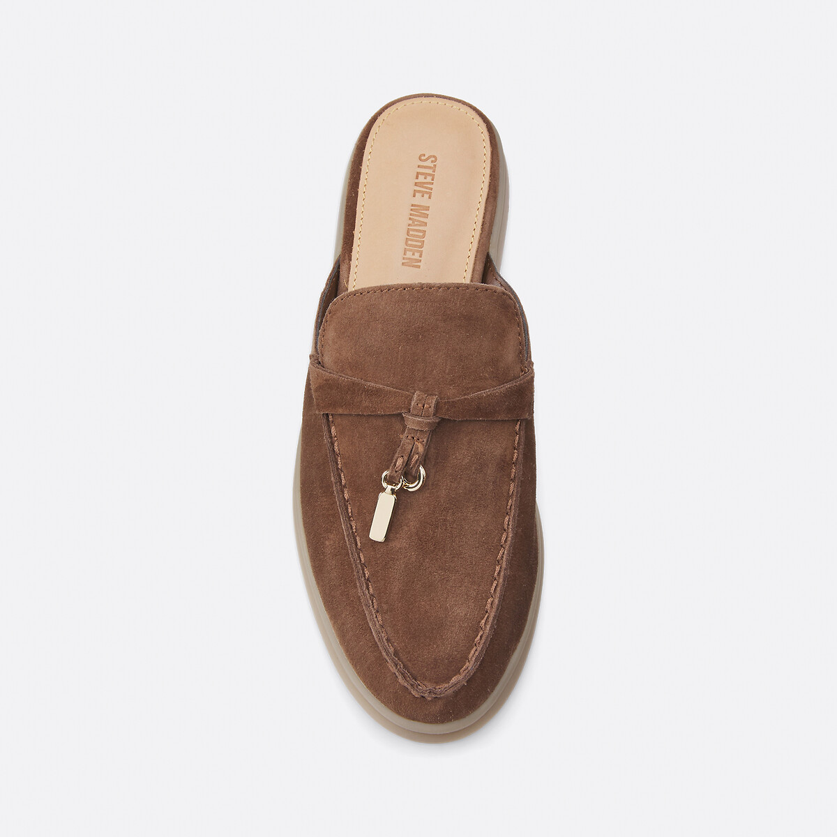 Mocassini mule in pelle scamosciata Patrizia marrone, STEVE MADDEN