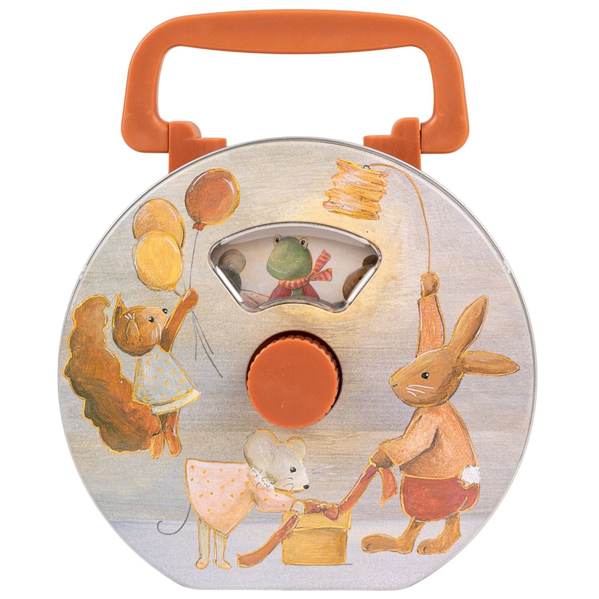 Boîte à musique gris, orange, beige, EGMONT TOYS