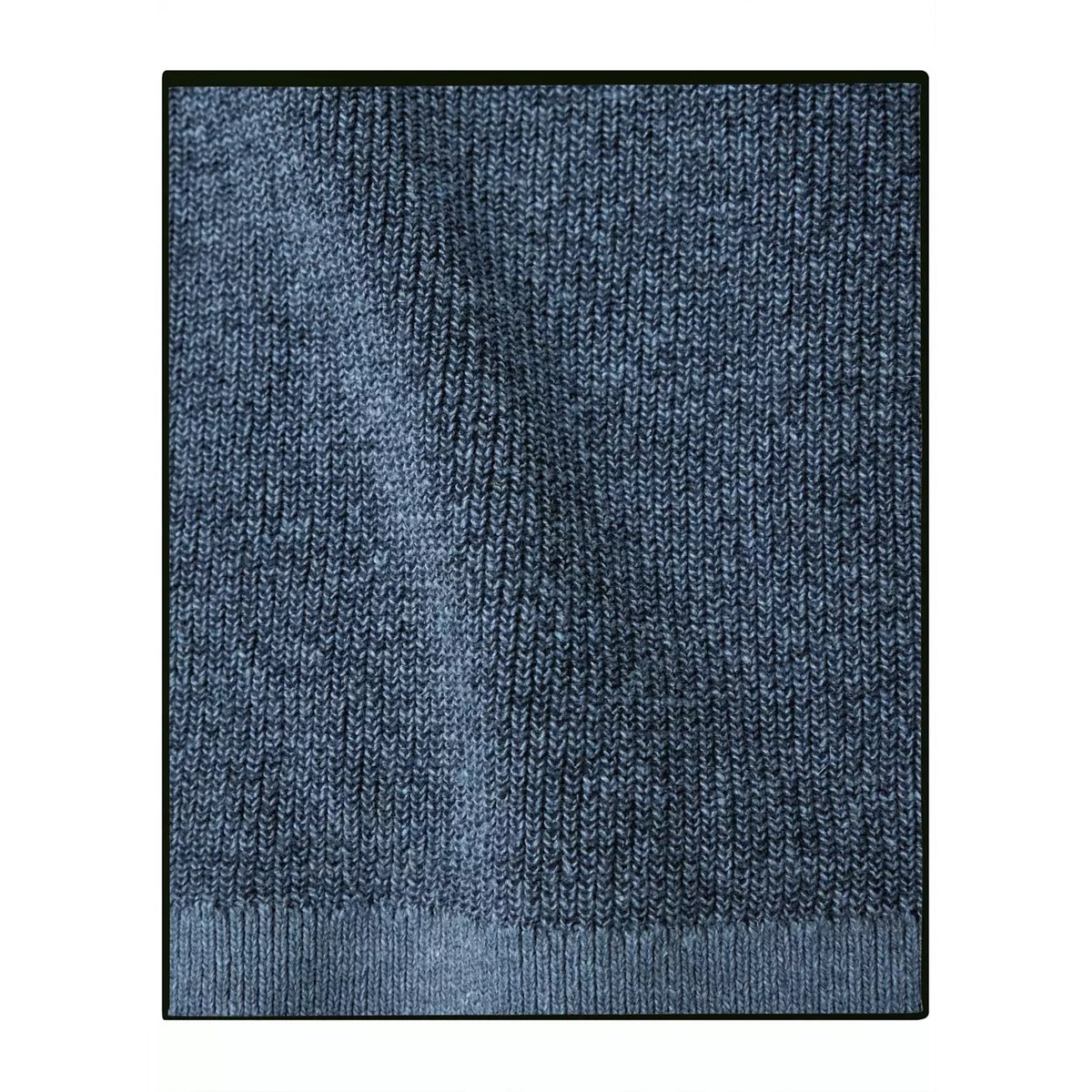 Polo en mélange de coton fil Pinori Filati bleu marine, MANGO MAN