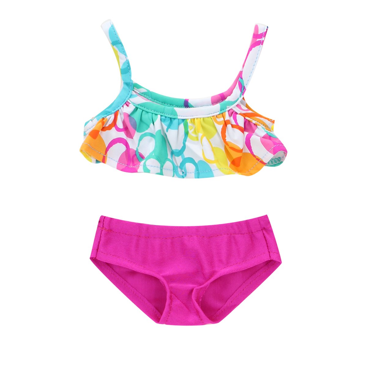 5Pcs Vêtements Accessoires Poupée couleur unique, TEAMSON KIDS
