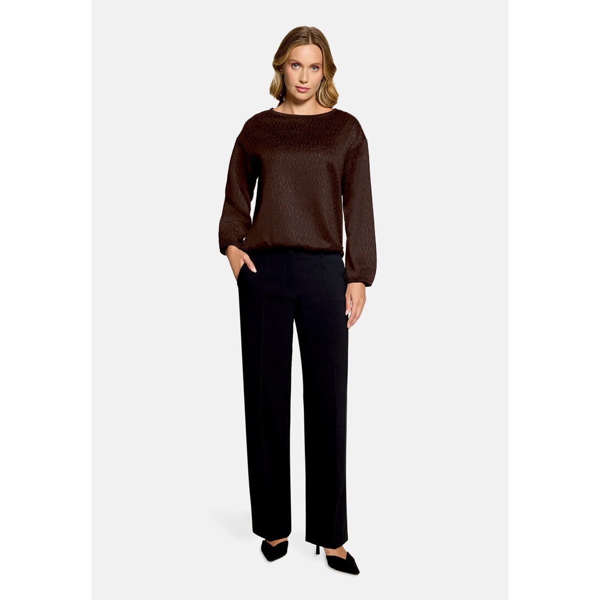 T-shirt manches courtes light maroon, BETTY BARCLAY