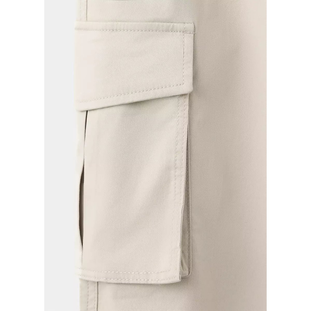 Pantalon jogger cargo gris glacé, MANGO TEEN