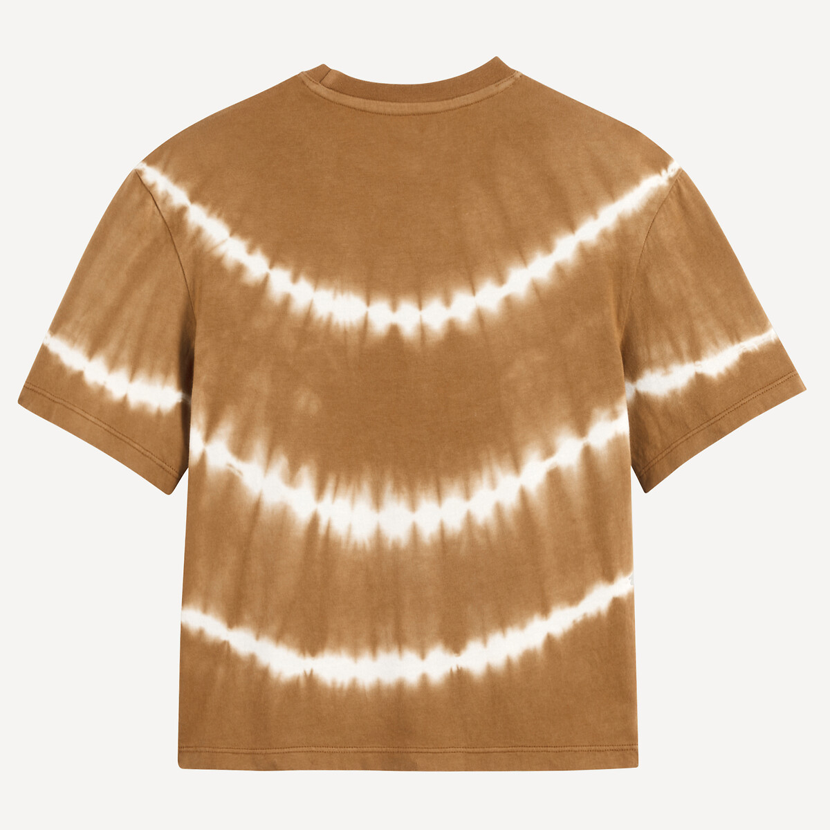 Tie-Dye Round Neck T-Shirt dark green/light green, LA REDOUTE COLLECTIONS